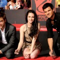 Kristen Stewart, Robert Pattinson e Taylor Lautner © Kevin Winter / Getty Images