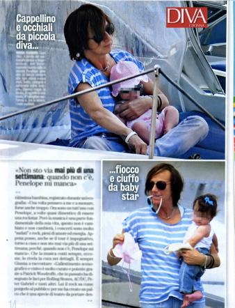 Gianna Nannini E Penelope A Capri Le Foto Forbiciate